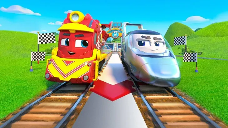 Mighty Express: Kargocu Nate ile Kurnaz Ricky Yarışıyor izle